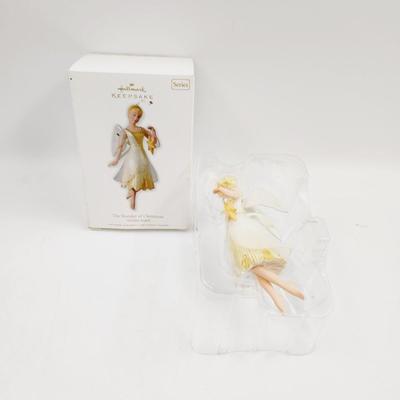 HALLMARK KEEPSAKE THE WONDER OF CHRISTMAS HOLIDAY ANGEL ORNAMENT