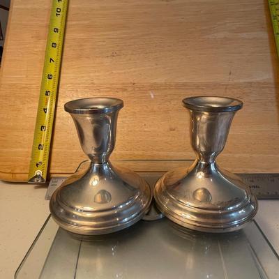 Pair Towle Sterling Candle holders