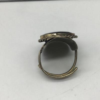 Adjustable Ethnic Style Ring
