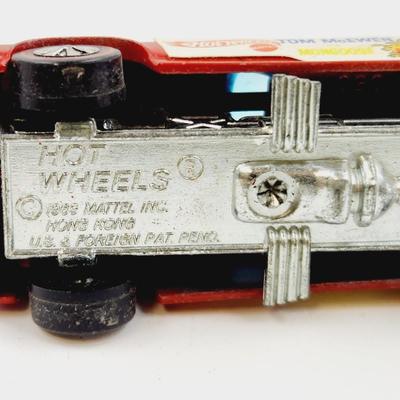 1969 HOT WHEELS PLYMOUTH DUSTER FUNNY CAR TOM MCEWEN REDLINE