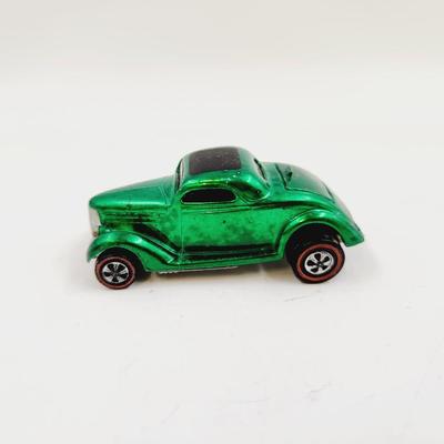 1968 HOTWHEELS REDLINE CLASSIC 36 FORD COUPE GREEN