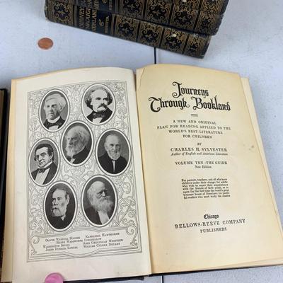 #1 Journey Through Bookland 1922 Vol 1-5 & 7-10