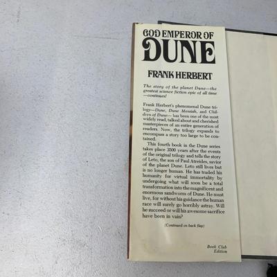 #18 Vintage Hardback Copy of God Emperor of Dune By Frank Herbert