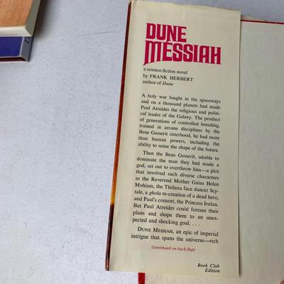 #19 Vintage Hardback Copy of Frank Herbert's Dune Messiah