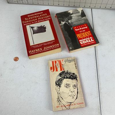 #22 Sleepwalking Through History, Too Funny To Be President and JFK Book