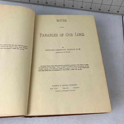 #94 Parables Of Our Lord- Richard Chenevix Trench D.D. ArchBishop of Dublin