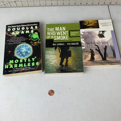 #196 Mostly Harmless, The Man Who Went Up in Smoke and The Coroner's Lunch