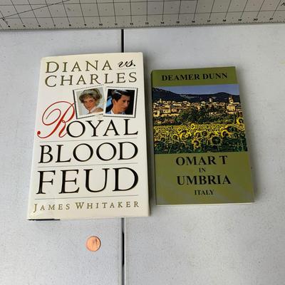 #262 Royal Blood Feud and Signed Copy of Omart in Umbria Italy