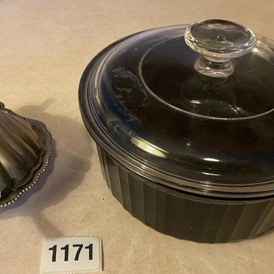 Corning ware and shell