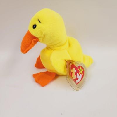 TY BEANIE BABIES QUACKERS DUCK