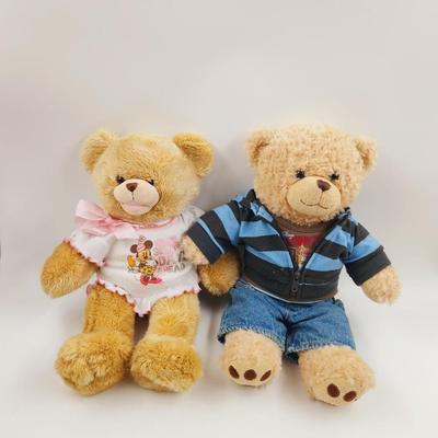 ADORABLE BUILD A BEAR BOY & GIRL TEDDY BEARS