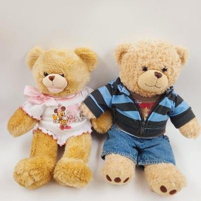 ADORABLE BUILD A BEAR BOY & GIRL TEDDY BEARS