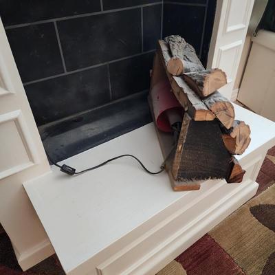 Adorable Electric Faux Fireplace