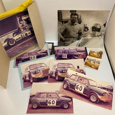Vintage Lot of Classic Mini Cooper UK Race Car Autocross Cambridge Car Club & More