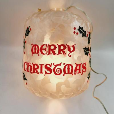 VINTAGE CHRISTMAS WONDERLAND LAMP