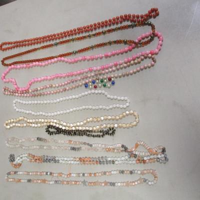Collection Of Jewelry Necklaces - #8