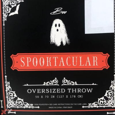 New Halloween Blanket
