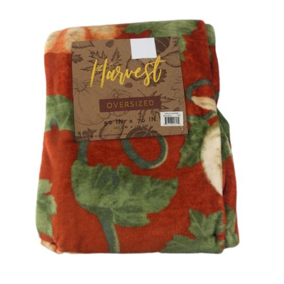 New Autumn Pumpkin Blanket