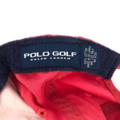 Pink Ralph Lauren Polo Cap
