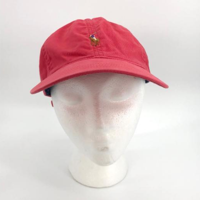 Pink Ralph Lauren Polo Cap