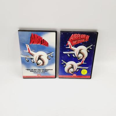 AIRPLANE 1 & 2 DVD SETS