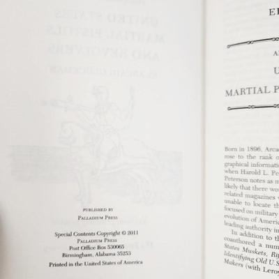 UNITED STATES MARTIAL PISTOLS & REVOLVERS HARDBACK BOOK