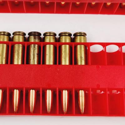 WINCHESTER 308 AMMO & CASE