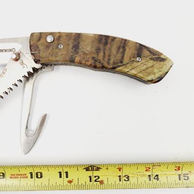 BROWNING 3 TIER SURVIVAL KNIFE