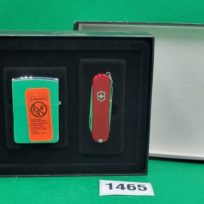 Zippo Swiss Gift lot