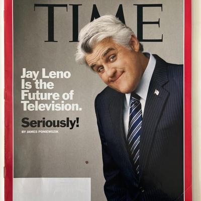 Time Magazine with Jay Leno