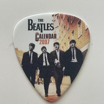 The Beatles guitar pick. 1x1 inch