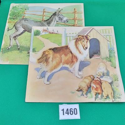 Vintage Children's Farm Animal Booklets