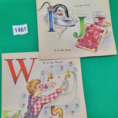 Vintage Children's Alphabet Booklets