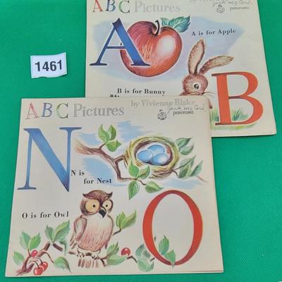 Vintage Children's Alphabet Booklets