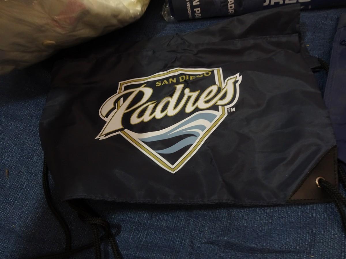 LOT 217. PADRES GIVEAWAY ITEMS