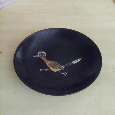 Couroc of Monterey Roadrunner Salad Bowl