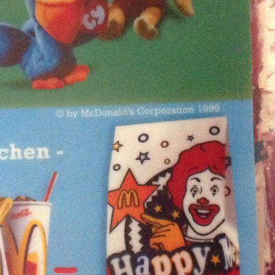 Vintage McDonald's Signage 