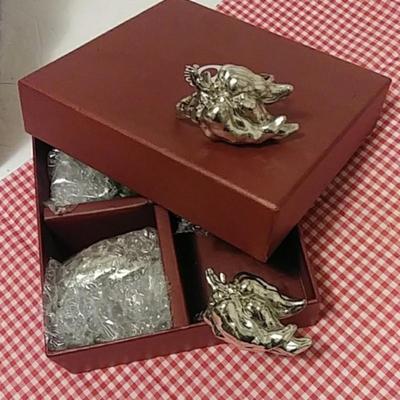 Arthur Court Silver Napkin Rings