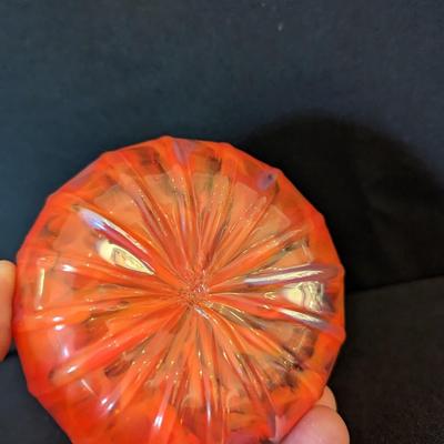 Art Glass Pumpkin