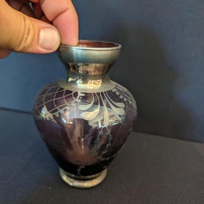 Colored Glass Vase