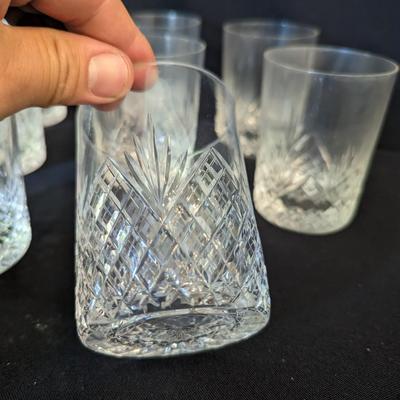 Crystal Water Glasses 