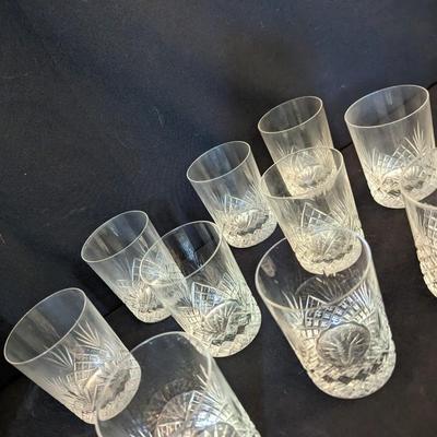 Crystal Water Glasses 