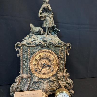 Antique Mantle Clock Tiffany