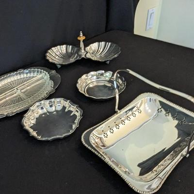 Silverplated Platters 
