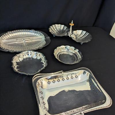 Silverplated Platters 