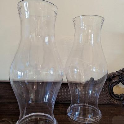 Glass Vase Hurricanes 