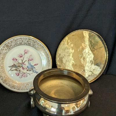 Brass Bowl - Platter - Plate 