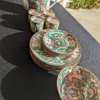Antique Asian Tea Set 