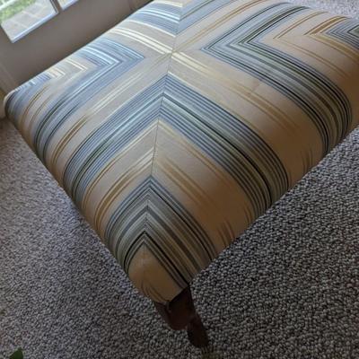 Striped Ottoman 