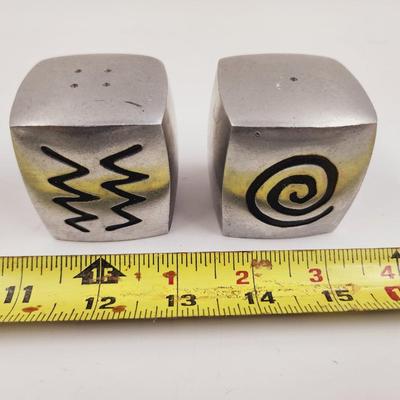 WILTON PEWTER SERVING UTENSILS & SALT & PEPPER SHAKERS ST